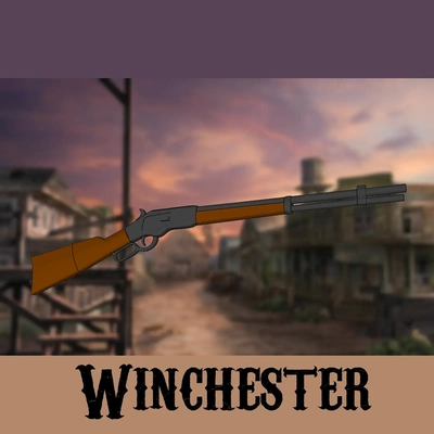 winchester 1873 3d modèles télécharger créalité nuage 3d print model - Mito3D