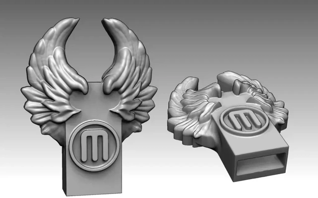 winged maker usb 3d models download creality cloud 3d print model - Mito3D