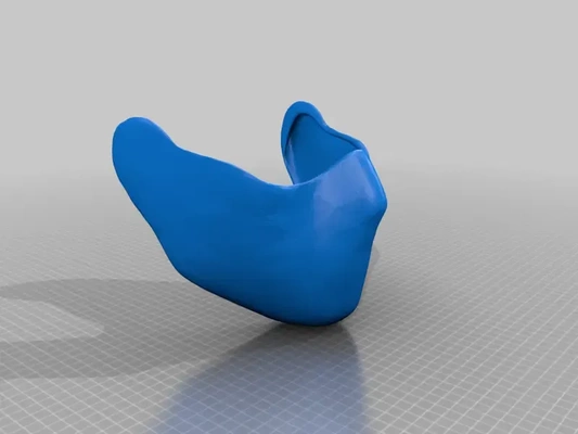 inverno soldado cara mascarar 3d modelos baixar crialidade nuvem 3d print model - Mito3D