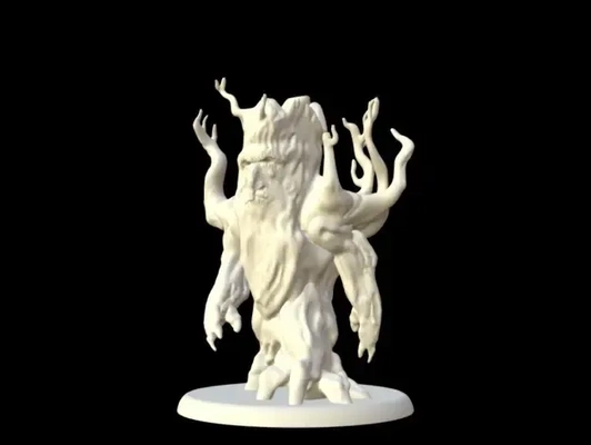 inverno treeman 18mm escala 3d modelos baixar crialidade nuvem 3d print model - Mito3D