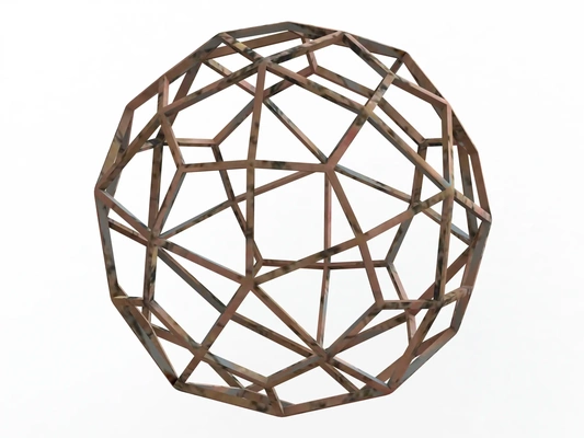 wireframe shape deltoidal hexecontahedron 3d models download creality cloud 3d print model - Mito3D