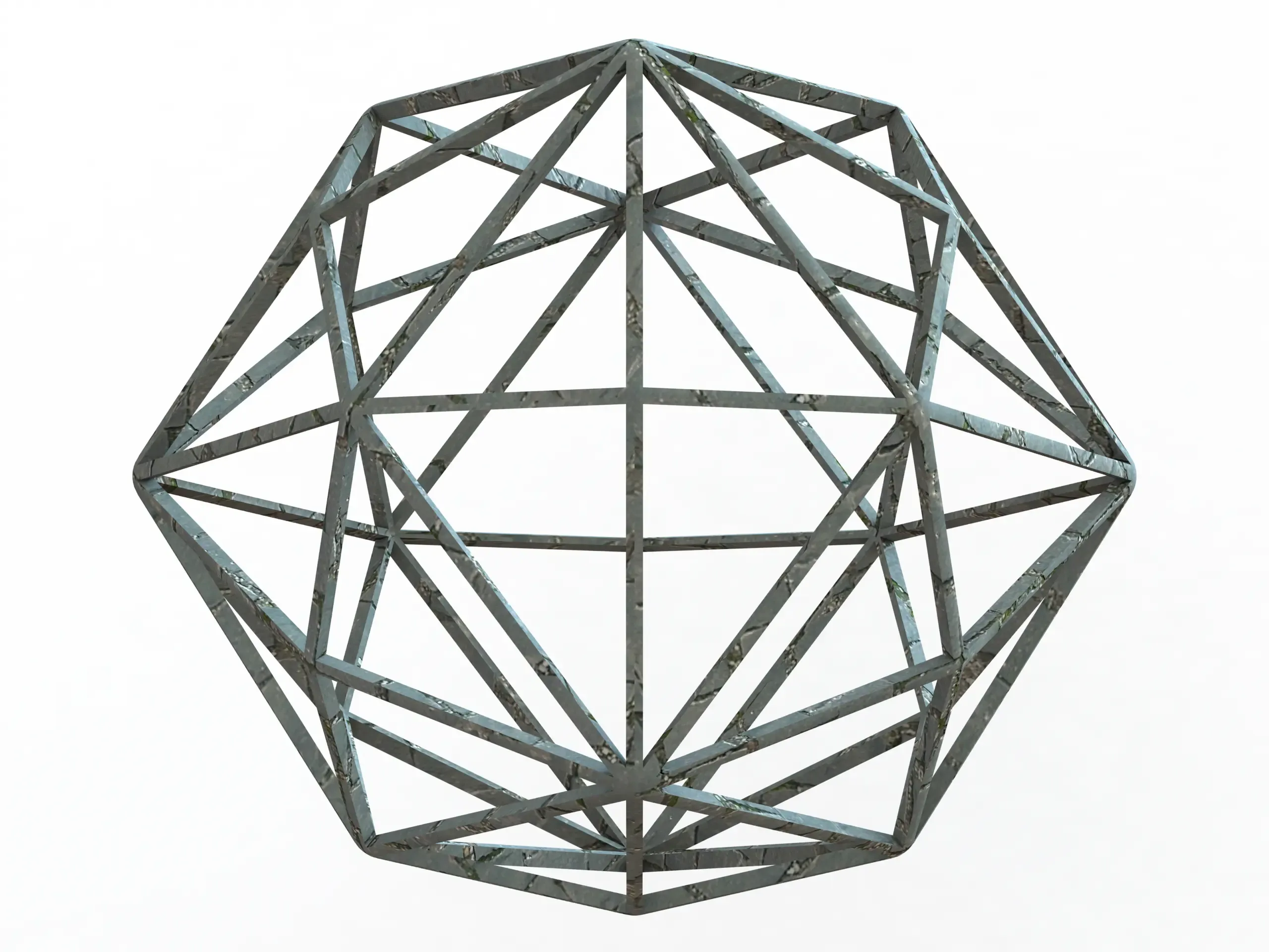 wireframe shape disdyakis dodecahedron 3d models download creality cloud 3D print model - Mito3D