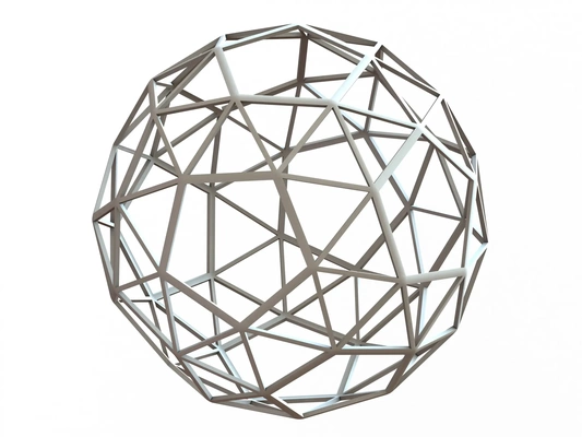 wireframe shape snub dodecahedron 3d models download creality cloud 3d print model - Mito3D