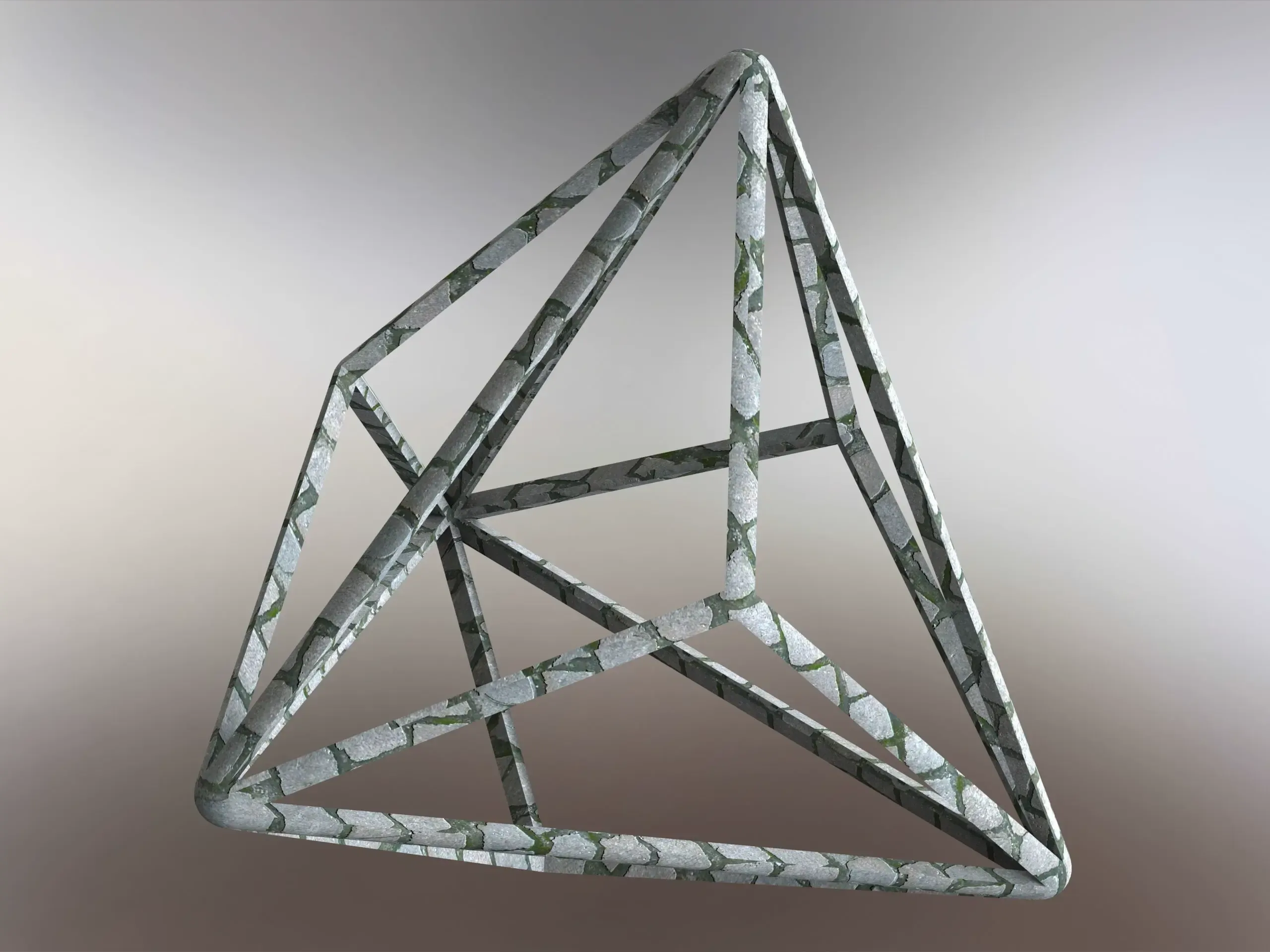 wireframe shape triakis tetrahedron 3d models download creality cloud 3D print model - Mito3D