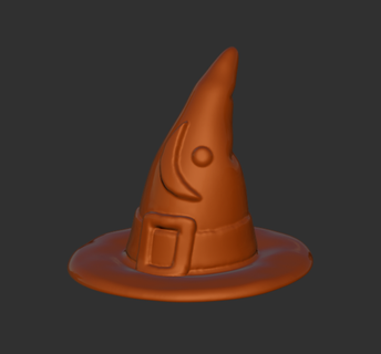 witch hat halloween 3d models download creality cloud Others 3d print model - Mito3D