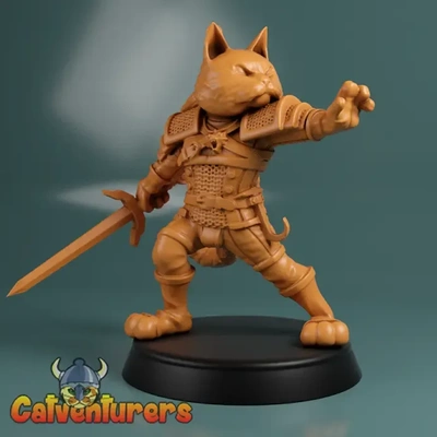 witcher cat 3d models download creality cloud 3d print model - Mito3D