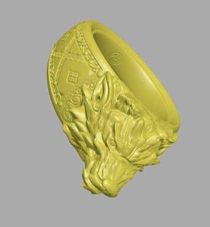 witcher ring 3d models download creality cloud jewellery 3d print model - Mito3D