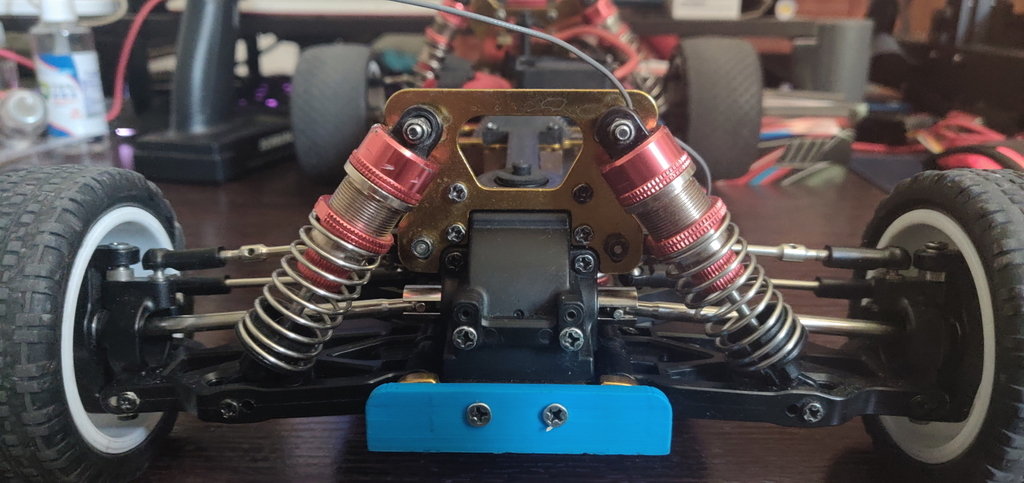wltoys 104001 droop screws bumper plate Toys & Games 3D print model - Mito3D