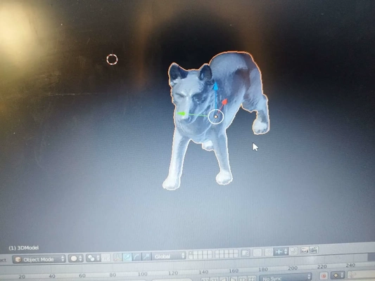 wolf 3d models download creality cloud 3d print model - Mito3D