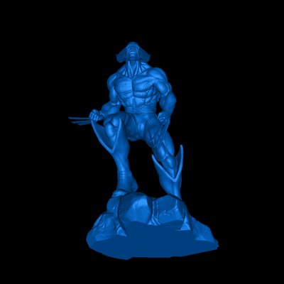wolverine 3d models download creality cloud toys & games 3d print model - Mito3D