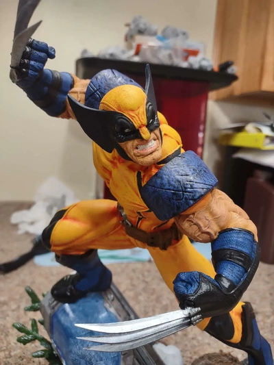 wolverine orijinal 3d modeller indir creality bulut 3d print model - Mito3D