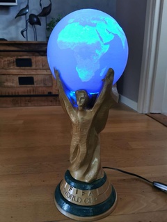 world cup lithophane lamp Others 3d print model - Mito3D