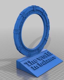 monde Stargate gadgets électronique 3d print model - Mito3D
