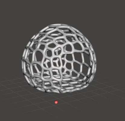 woven cage open 3d models download creality cloud 3d print model - Mito3D