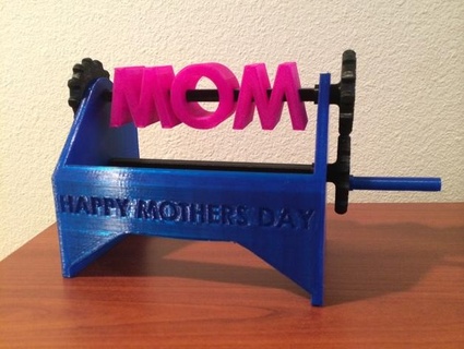 Wow mamma madre giorno 3d print model - Mito3D