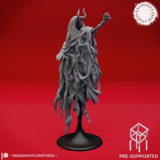 wraith - tabletop miniature pre-supported stl Characters 3d print model - Mito3D
