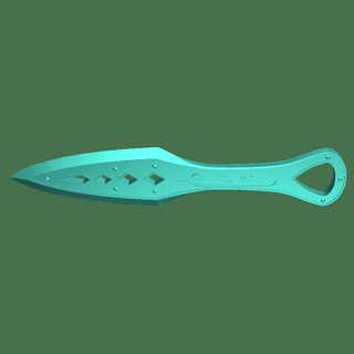 fantasma reliquia familia juguete cuchillos 3d print model - Mito3D