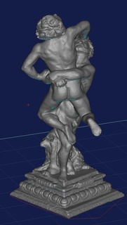 luta livre esculturas cultural relíquias 3d print model - Mito3D