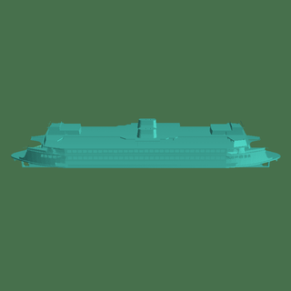 wsdot super class ferry Cruisers 3d print model - Mito3D