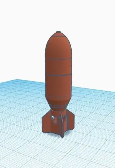 ww2 m64 bomb 3d models download creality cloud 3d print model - Mito3D