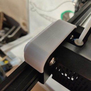 x axis rolos cobrir bainha modelo ender 3 v2 3d modelos baixar crialidade nuvem impressora partes acessórios 3d print model - Mito3D