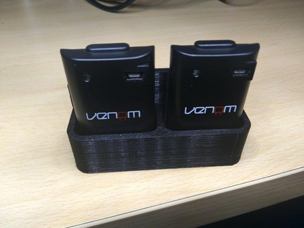xbox 360 battery wall mount Tools 3d print model - Mito3D