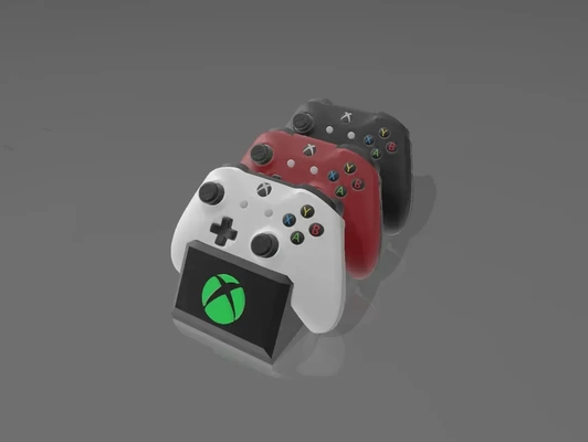 xbox controlador estante soporte 3d modelos descargar crealidad nube 3d print model - Mito3D