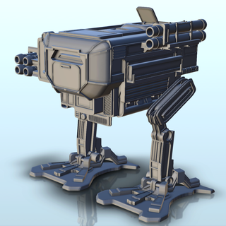 xiddite combat robot 19 - sci-fi science fiction future 40 Robots 3d print model - Mito3D