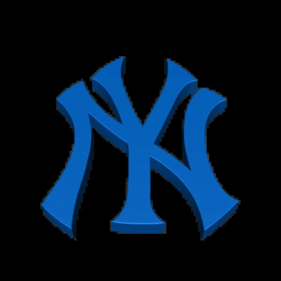 yankees 3d modelli scarica creality nube 3d print model - Mito3D