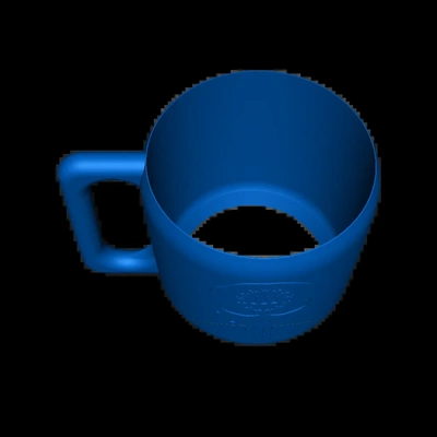 yeti tasse titulaire soutien 3d modèles télécharger créalité nuage 3d print model - Mito3D