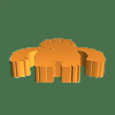 yeti stempel 3d modelle download realität wolke 3d print model - Mito3D