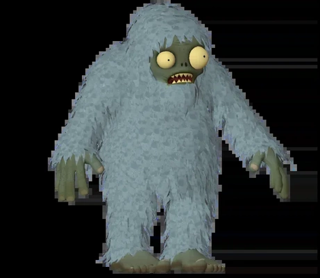 yeti zombie 3d modelle download realität wolke 3d print model - Mito3D