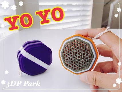 yo yo 3d print model - Mito3D