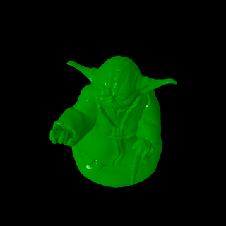 Yoda fiktiv Zeichen 3d print model - Mito3D