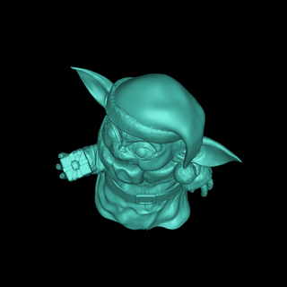 Yoda 3d Modelle download Realität Wolke Zeichen 3d print model - Mito3D
