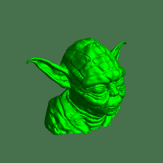Yoda 3d Modelle download Realität Wolke fiktiv Zeichen 3d print model - Mito3D