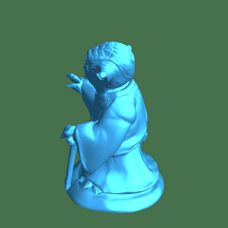 yoda force Fictional Characters 3d print model - Mito3D