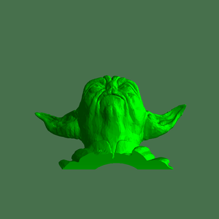 Yoda mıknatıs emretufanoğlu kurgusal karakterler 3d print model - Mito3D