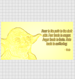 yoda quote path darkside 3d models download creality cloud Characters  3d print model - Mito3D