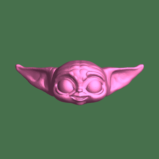 yoda vomit Fictional Characters 3d print model - Mito3D