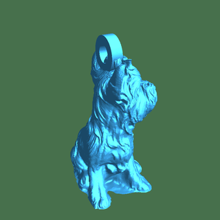 Yorkshire terrier mammifère 3d print model - Mito3D