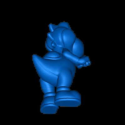 yoshi süper mario 3d modeller indir creality bulut 3d print model - Mito3D