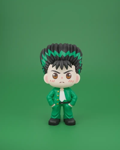 yusuke urameshi chibi 3d modèles télécharger créalité nuage 3d print model - Mito3D