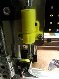 z switch ajuste tornillo ajustar 0 punto axis 3d print model - Mito3D