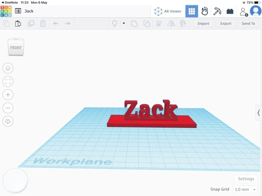 zack 3d modèles télécharger créalité nuage 3d print model - Mito3D