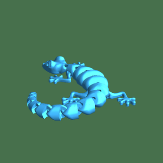 zard articul Reptilian 3d print model - Mito3D