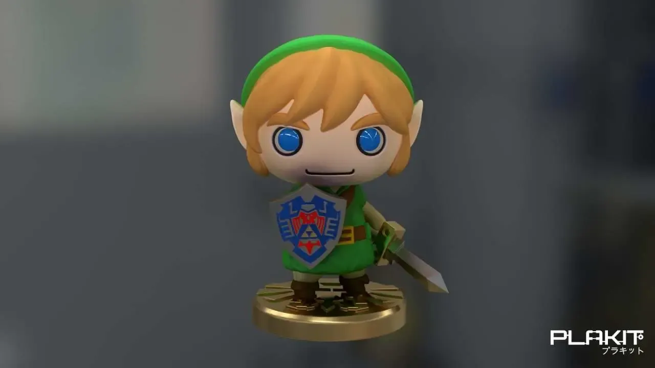 zelda chibi 3d models download creality cloud 3D print model - Mito3D