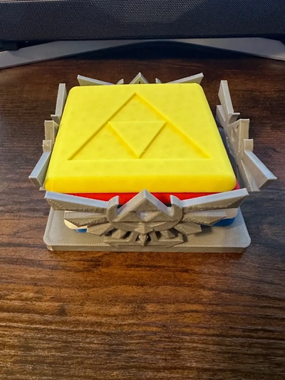 zelda themed coasters holder 3d models download creality cloud 3d print model - Mito3D