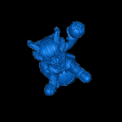 ziggs liga of legende 3d modelle download realität wolke 3d print model - Mito3D