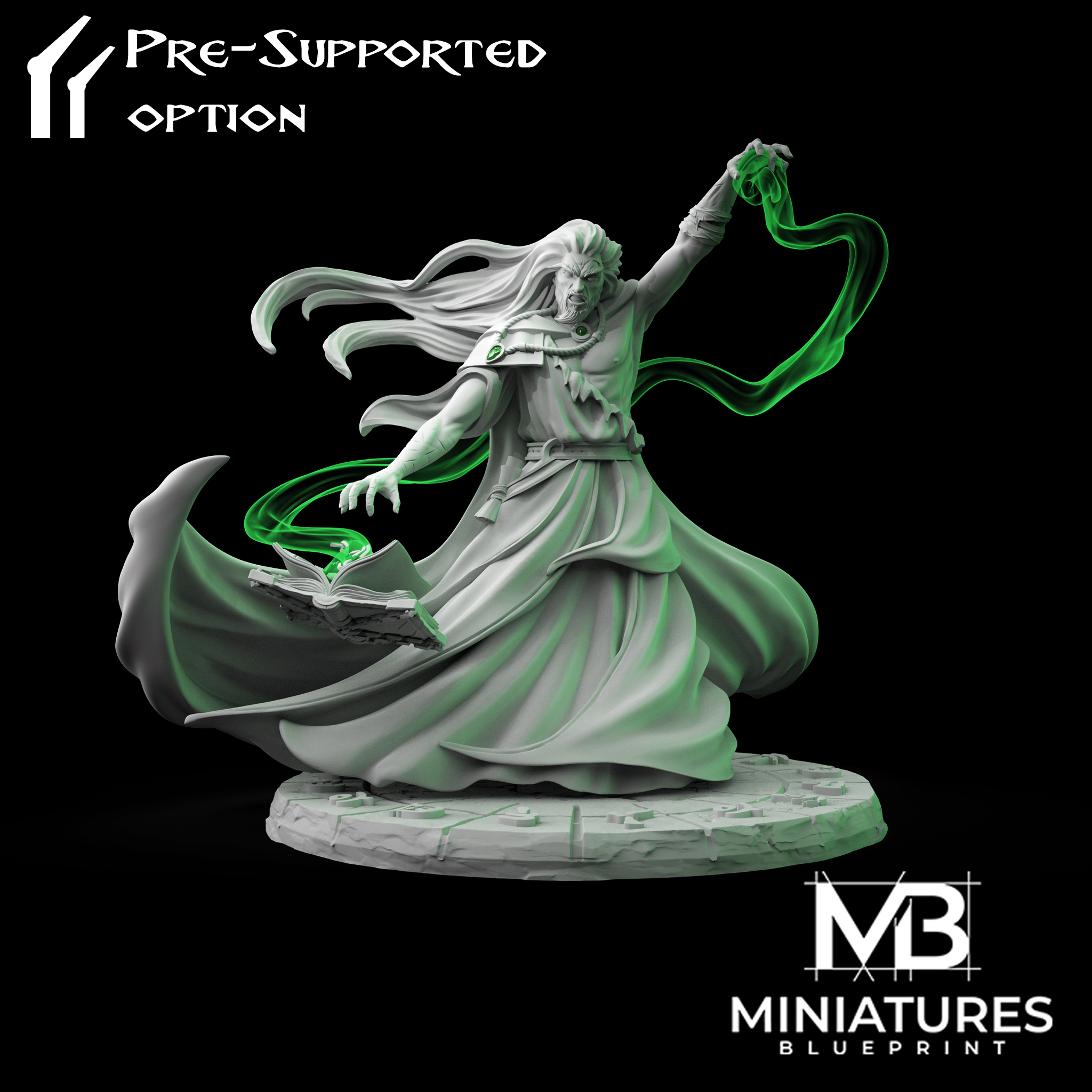 zindam sorcerer Men 3D print model - Mito3D